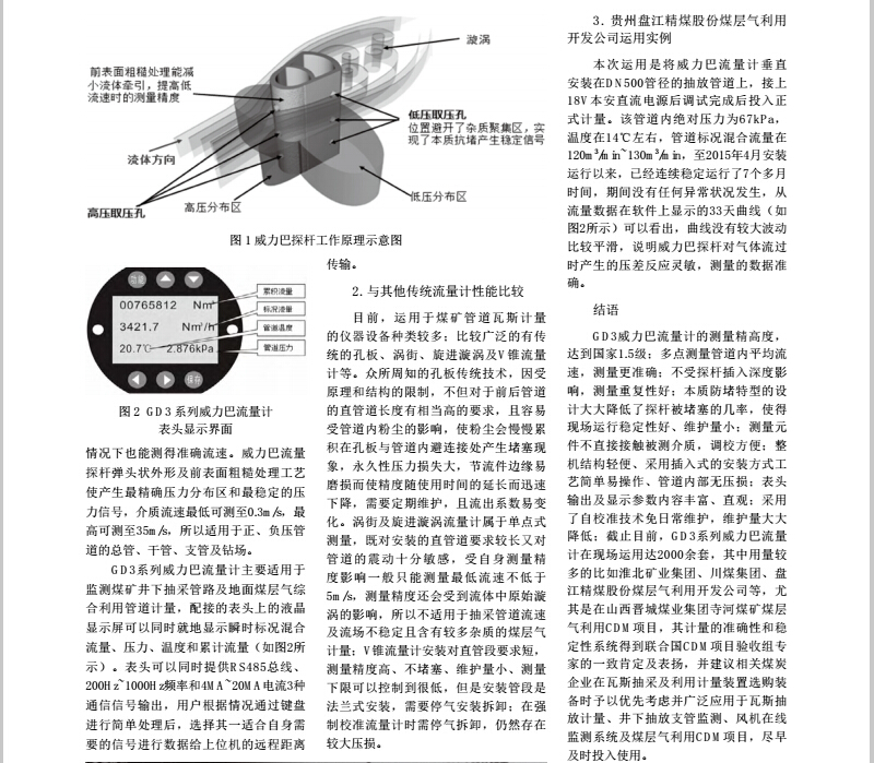 浅谈威力巴流量计原理及现场运用